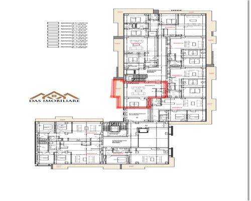 Apartamente cu 3 si 4 camere, in stadiul de semifinisat in C.T. TOWER