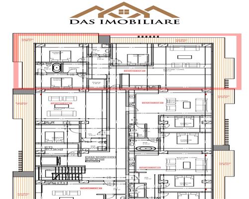 Apartamente cu 3 si 4 camere, in stadiul de semifinisat in C.T. TOWER