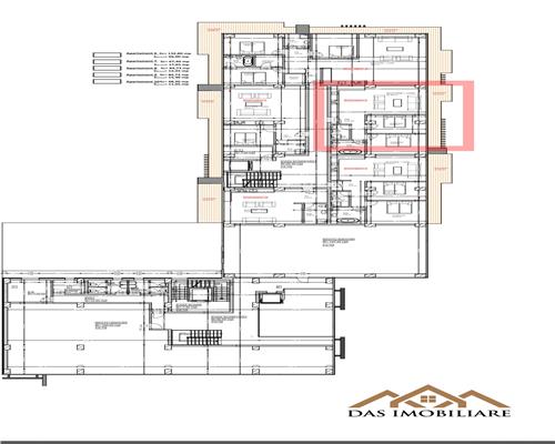 Apartamente cu 3 si 4 camere, in stadiul de semifinisat in C.T. TOWER